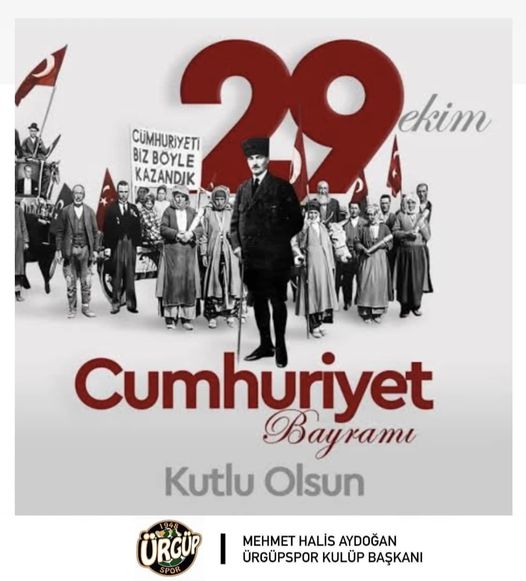 29 EKİM CUMHURİYET BAYRAMI KUTLU OLSUN